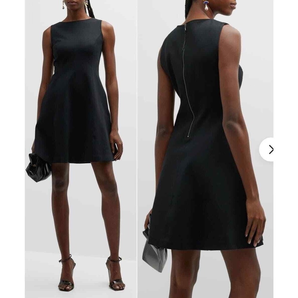 SPANX Black Sleeveless A-Line Dress
